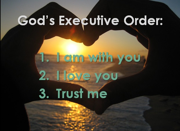 God’s Executive Order…